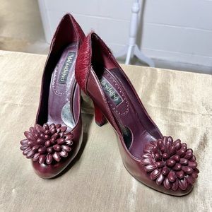 Catherine Malandrino Burgundy Pumps